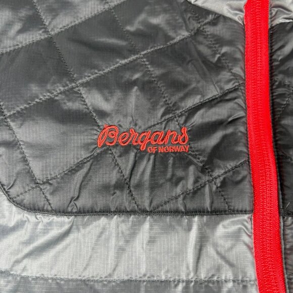 Bergans Of Norway Mens Gray Full Zip Hooded Uranostind Insulated Jacket Size S - Picture 7 of 13